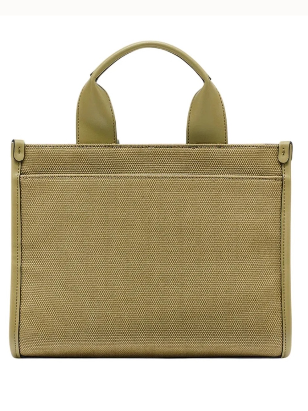 Karl Lagerfeld Paris Kristins Small Tote in Olive Green NWT/ PRICE FIRM - Picture 3 of 9